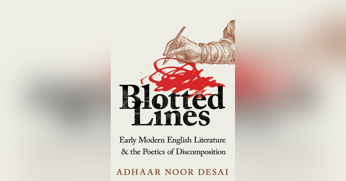 590 Blotted Lines (with Adhaar Noor Desai) | My Last Book with Lara Vetter 590 Blotted Lines (with Adhaar Noor Desai) | My Last Book with Lara Vetter