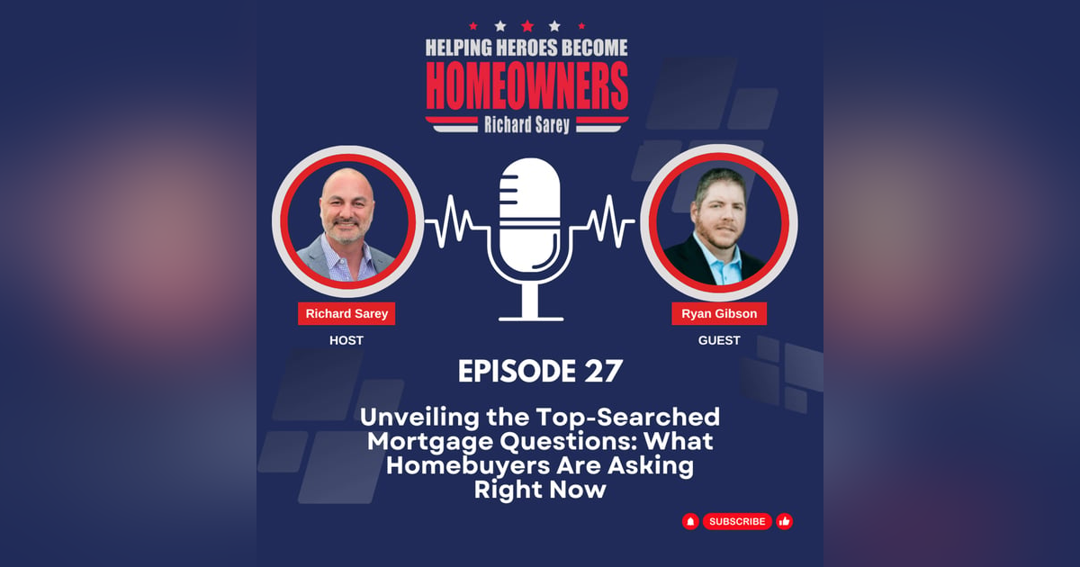 Episode 27: Unveiling the Top-Searched Mortgage Questions: What Homebuyers Are Asking Right Now Episode 27: Unveiling the Top-Searched Mortgage Questions: What Homebuyers Are Asking Right Now