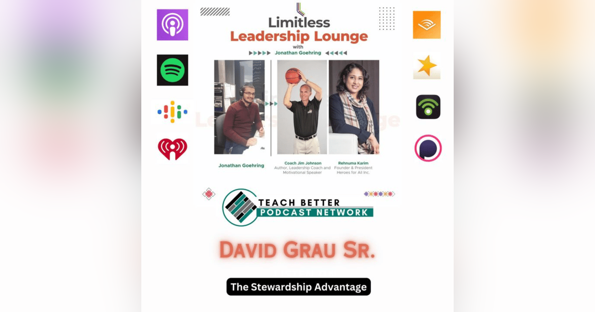 Purpose and Profit Are NOT Enemies — The Stewardship Advantage with David Grau Sr Purpose and Profit Are NOT Enemies — The Stewardship Advantage with David Grau Sr