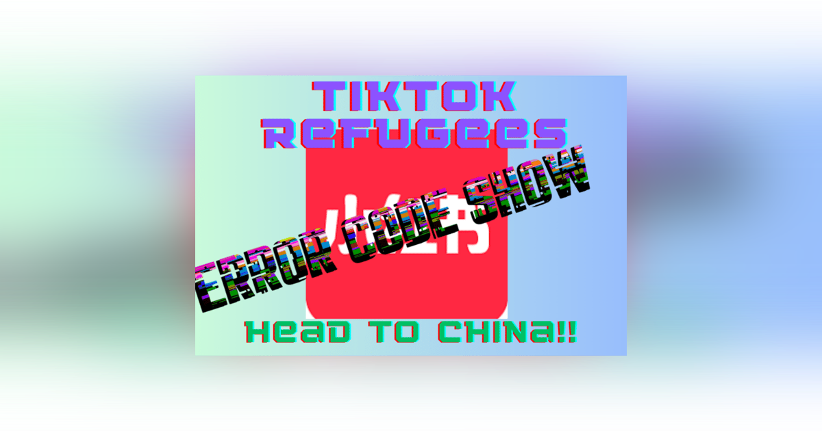 Tiktok Ban and everyone heading to China! Tiktok Ban and everyone heading to China!