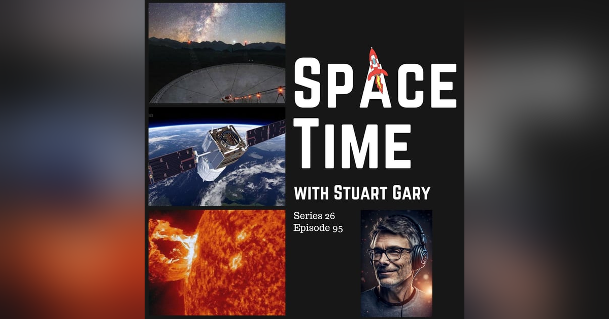 S26E95: FRBs Unraveled // Aeolus' Fiery Re-entry // Solar Eruptions: Space Hazards and Discoveries S26E95: FRBs Unraveled // Aeolus' Fiery Re-entry // Solar Eruptions: Space Hazards and Discoveries