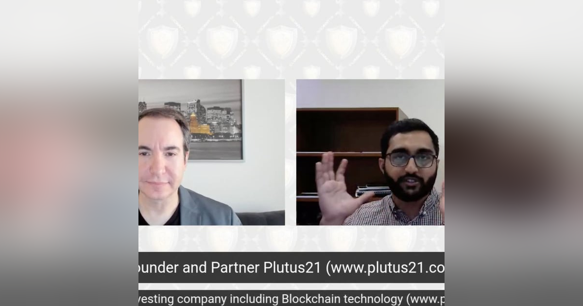 Hamiz Awan Founder Partner Plutus21 strategic investing in Blockchain technology Hamiz Awan Founder Partner Plutus21 strategic investing in Blockchain technology