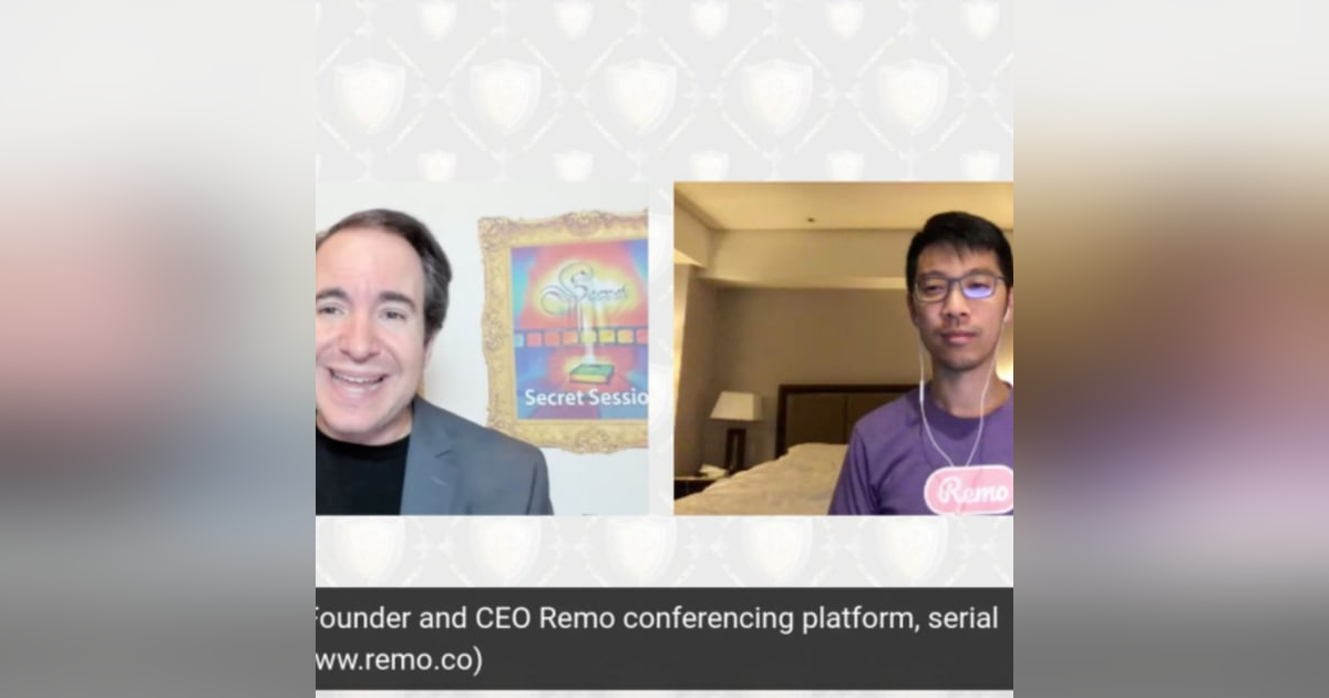 Ho Yin Cheung, Founder and CEO Remo conferencing platform, serial entrepreneur Ho Yin Cheung, Founder and CEO Remo conferencing platform, serial entrepreneur