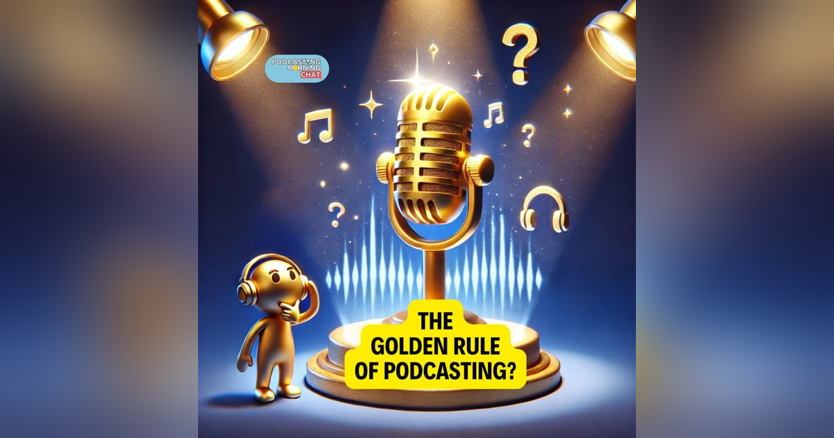 What's the Golden Rule of Podcasting? What's the Golden Rule of Podcasting?