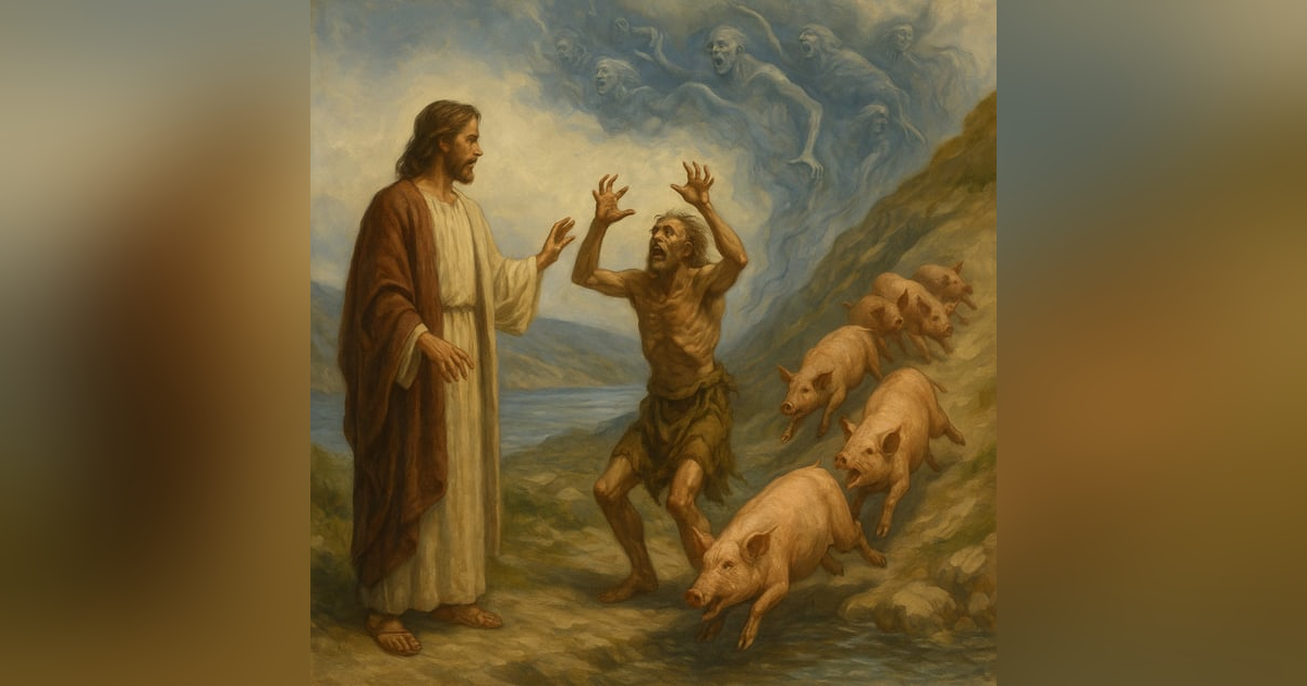 Legion - Jesus Taming the Spiritual World Legion - Jesus Taming the Spiritual World