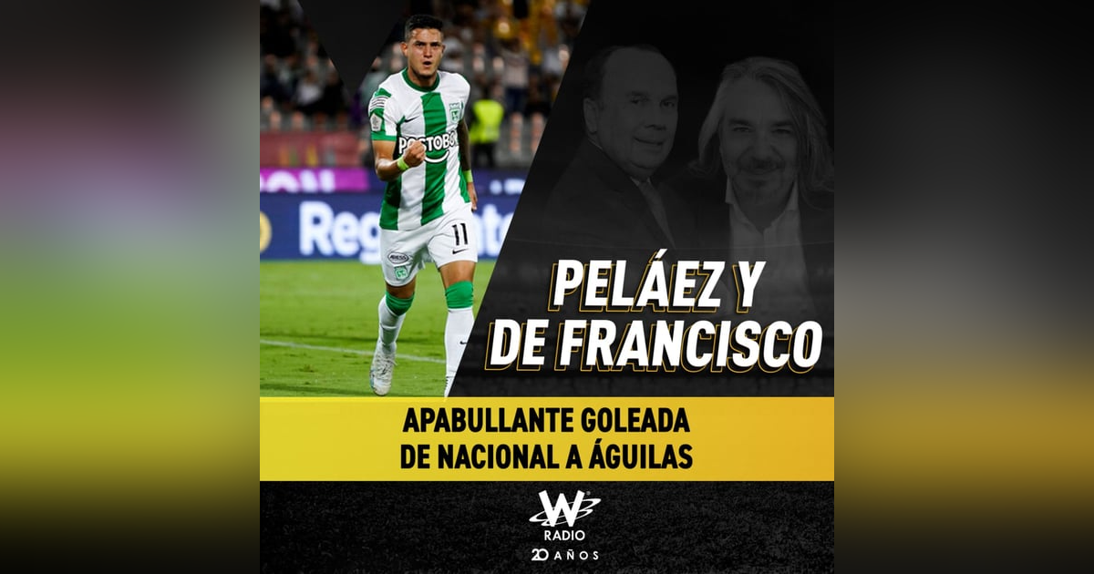 Apabullante goleada de Nacional a Águilas Apabullante goleada de Nacional a Águilas