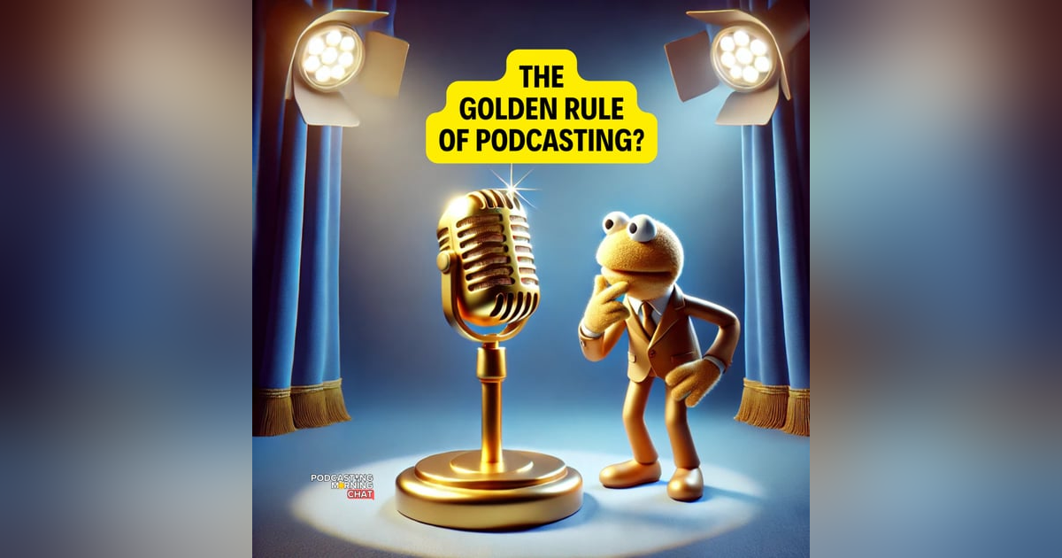 262 - What's the Golden Rule of Podcasting? 262 - What's the Golden Rule of Podcasting?