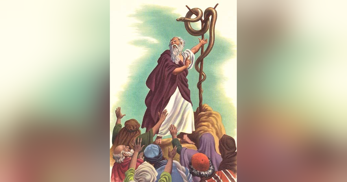 How is Jesus Like A Bronze Serpent on a Pole? #135 How is Jesus Like A Bronze Serpent on a Pole? #135