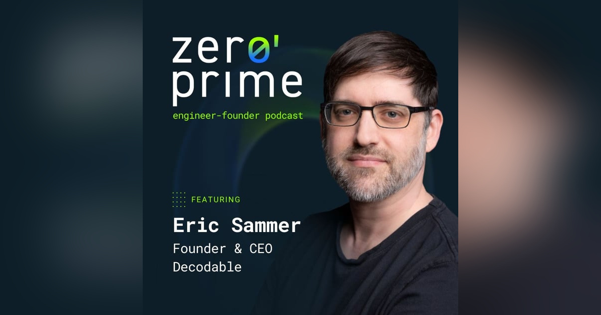 E11: Streaming Data w/ Eric Sammer E11: Streaming Data w/ Eric Sammer