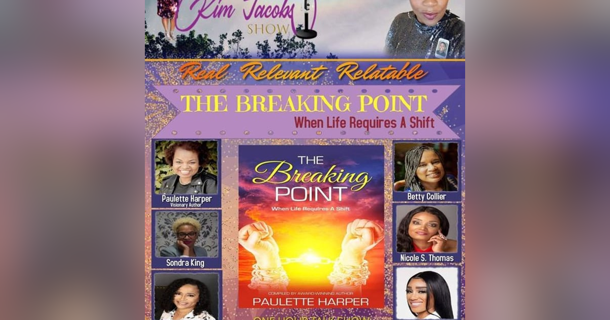 BREAKING POINT -WHEN LIFE REQUIRES A SHIFT -Part 1 BREAKING POINT -WHEN LIFE REQUIRES A SHIFT -Part 1