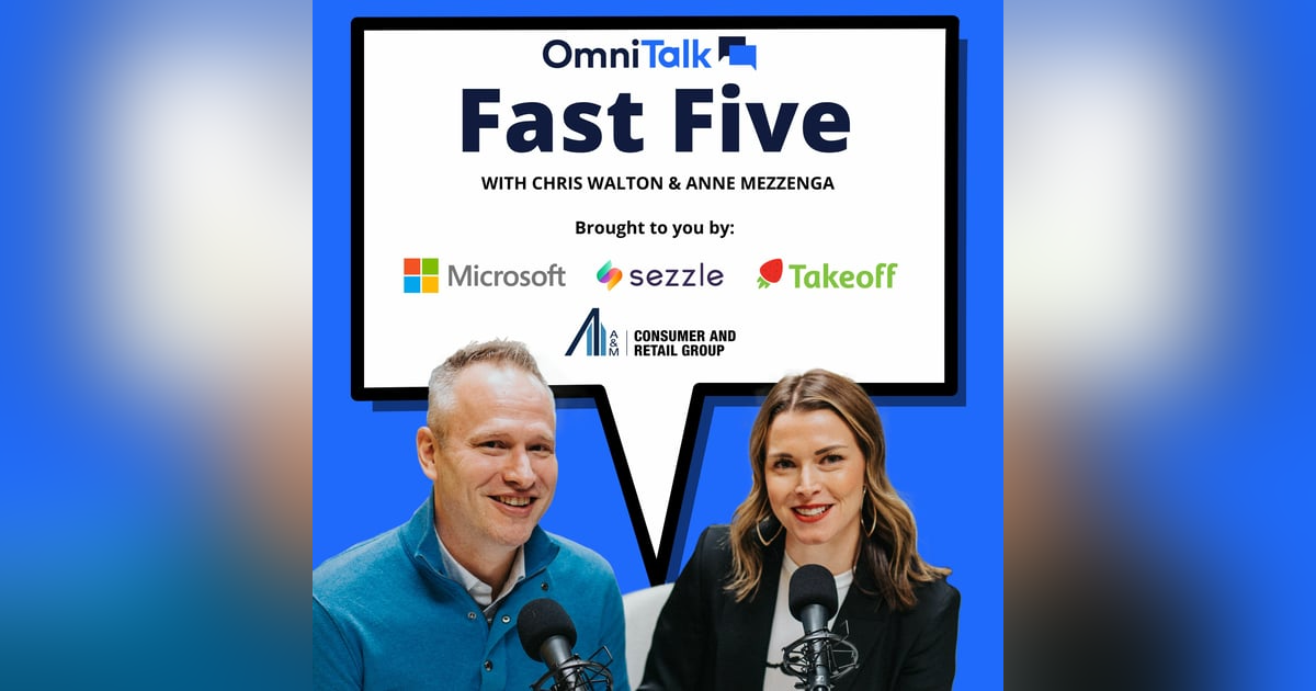 Fast Five | Chris Has Covid, Walmart Has RFID, & Why The WSJ Has It Wrong About Instant Delivery Fast Five | Chris Has Covid, Walmart Has RFID, & Why The WSJ Has It Wrong About Instant Delivery
