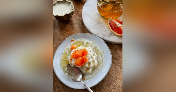 image for Creamsicle Inspired Vanilla Panna Cotta with Orange Syrup