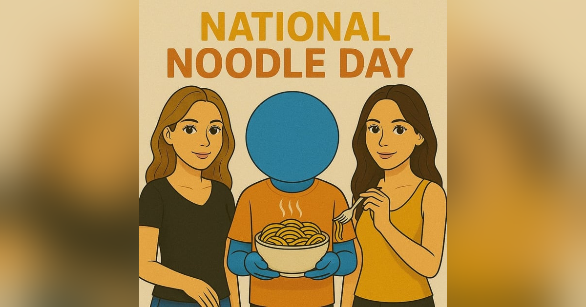 It's National Noodle Day! (Hoppe Hour With Ryan Hoppe: 10.6.25) It's National Noodle Day! (Hoppe Hour With Ryan Hoppe: 10.6.25)