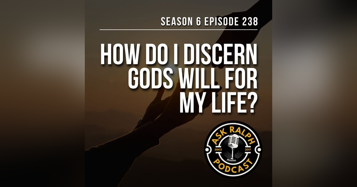 How do I discern Gods will for my life? How do I discern Gods will for my life?