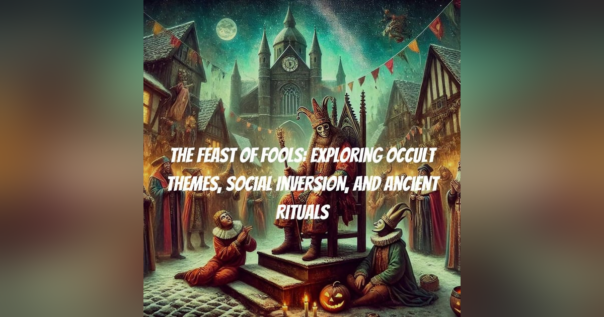 The Feast of Fools: Exploring Occult Themes, Social Inversion, and Ancient Rituals The Feast of Fools: Exploring Occult Themes, Social Inversion, and Ancient Rituals