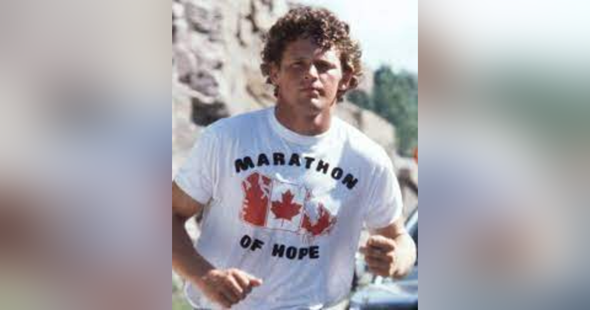 Remembering Terry Fox with Fred Fox Remembering Terry Fox with Fred Fox