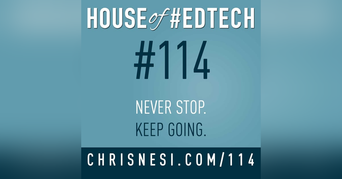 Never Stop. Keep Going. - HoET114 Never Stop. Keep Going. - HoET114