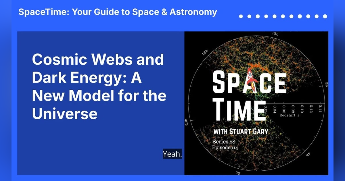 Cosmic Webs and Dark Energy: A New Model for the Universe Cosmic Webs and Dark Energy: A New Model for the Universe