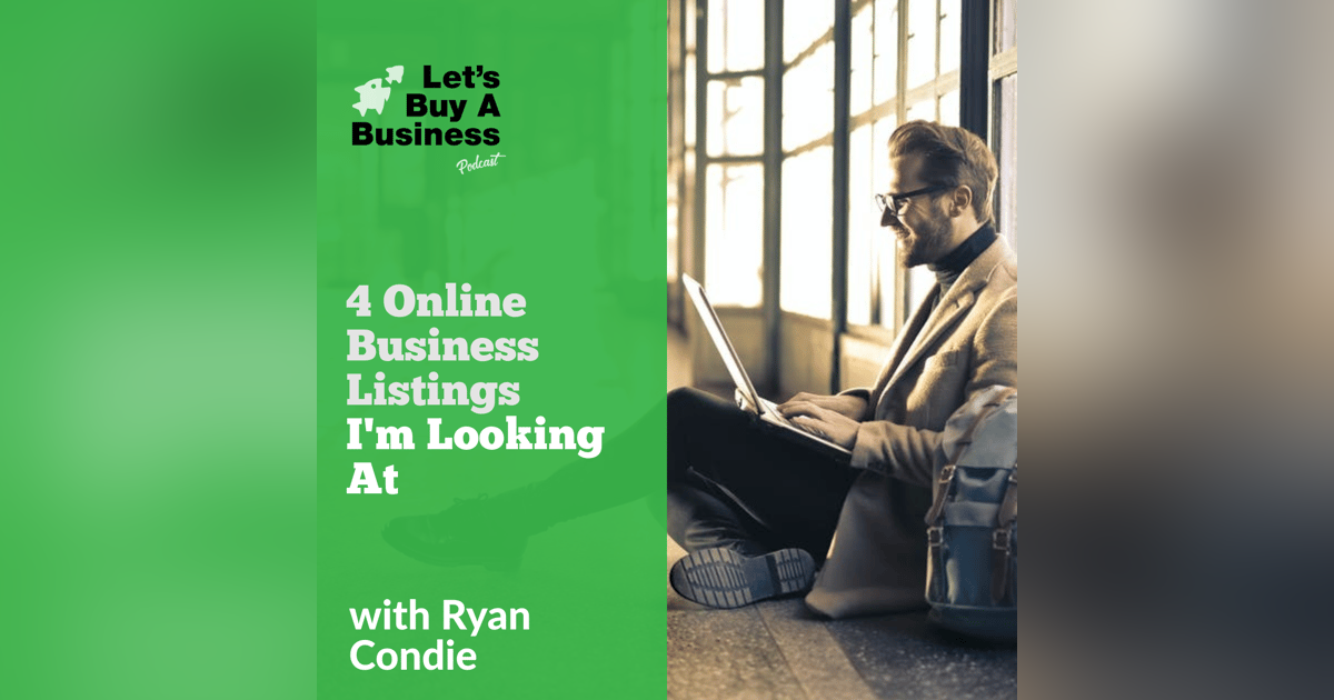 4 Online Business Listings I'm Looking At 4 Online Business Listings I'm Looking At