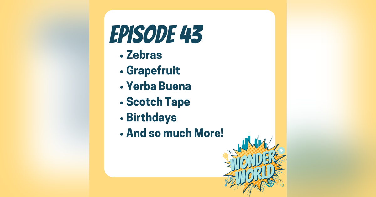 Wonder World Podcast Monday, January 29 Wonder World Podcast Monday, January 29