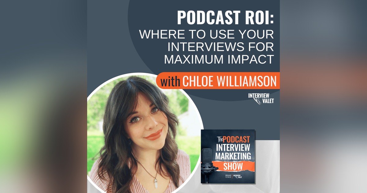 Podcast ROI: Where to Use Your Interviews for Maximum Impact Podcast ROI: Where to Use Your Interviews for Maximum Impact