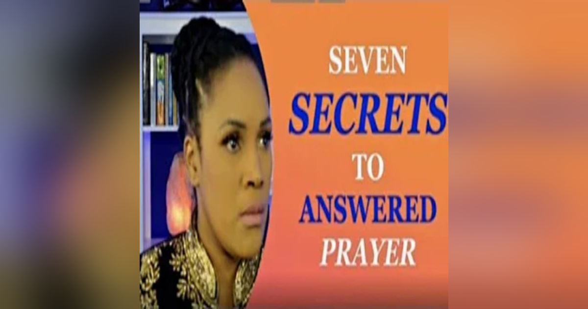 Secret Number One to Answered Prayer Secret Number One to Answered Prayer