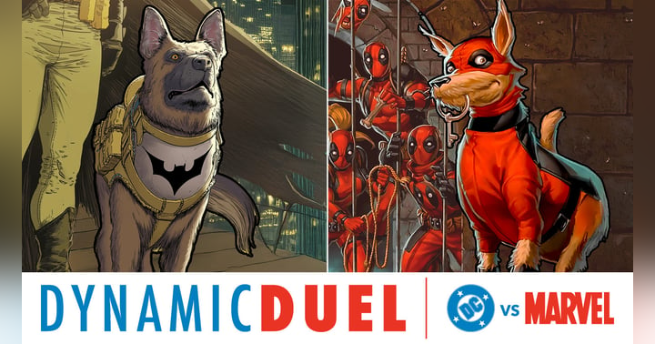 image for Dynamic Duel: Ace the Bat-Hound vs. Dogpool in a Dog Show Contest
