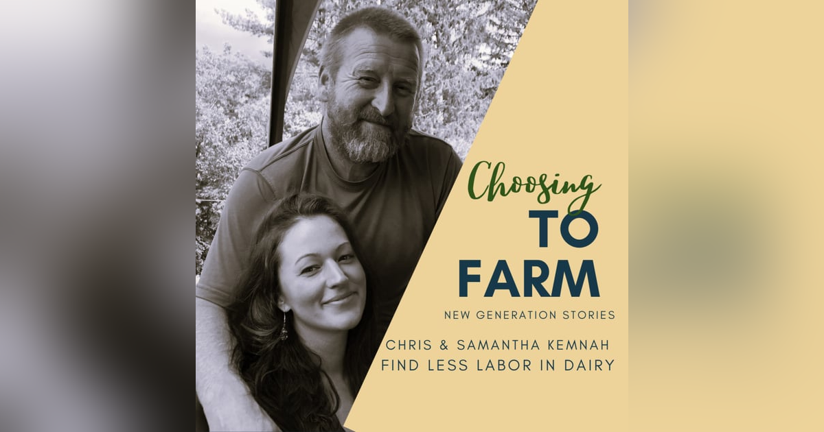 Chris & Samantha Kemnah Find Less Labor in Dairy Chris & Samantha Kemnah Find Less Labor in Dairy