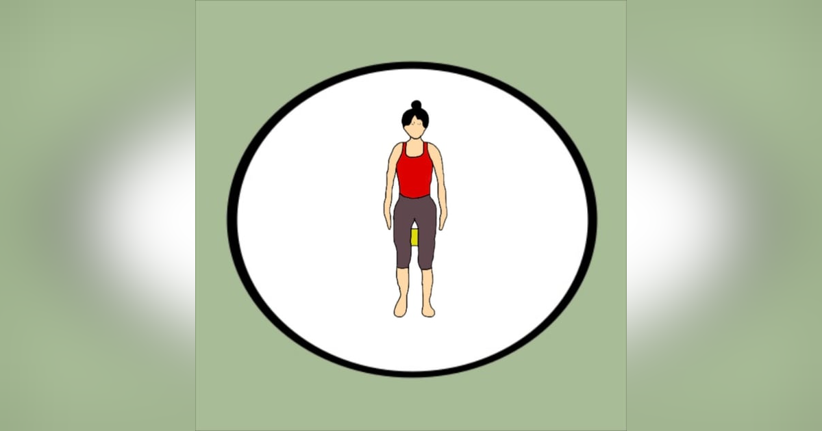 Tadasana, block included style! Tadasana, block included style!
