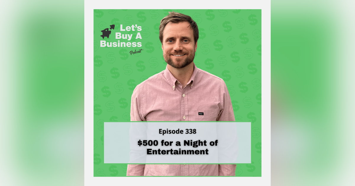 $500 for a Night of Entertainment $500 for a Night of Entertainment