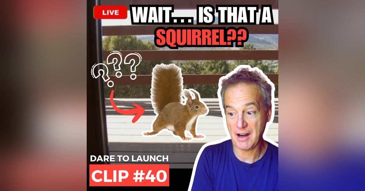 Behind The Scenes Of The Launch Masterclass: The Squirrel Cam Story - Launch Masterclass starts in 2 days! Behind The Scenes Of The Launch Masterclass: The Squirrel Cam Story - Launch Masterclass starts in 2 days!