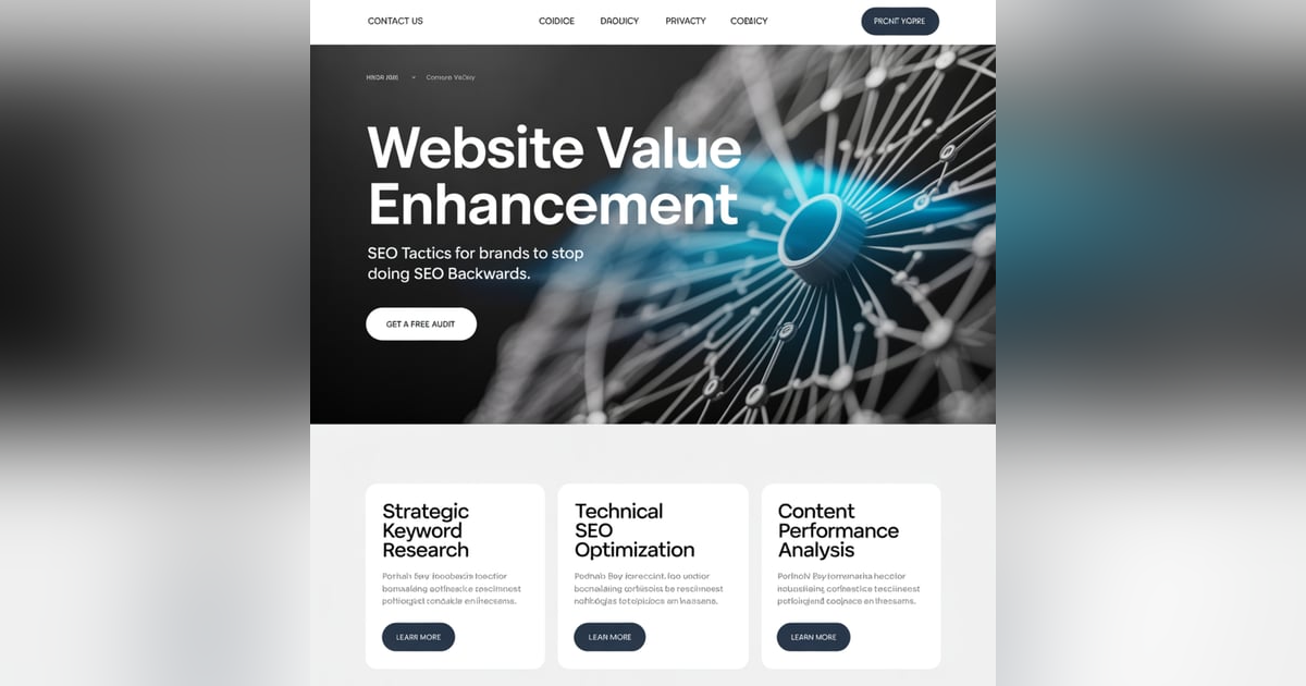 Website Value Enhancement: SEO Tactics for Brands to Stop Doing SEO Backwards ๐ ๐ซท Website Value Enhancement: SEO Tactics for Brands to Stop Doing SEO Backwards ๐ ๐ซท
