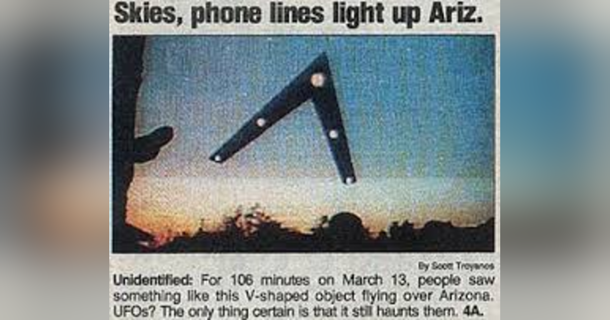 THE PHOENIX LIGHTS AMERICA'S #1 MOST WITNESSED UFO ENCOUNTER THE PHOENIX LIGHTS AMERICA'S #1 MOST WITNESSED UFO ENCOUNTER