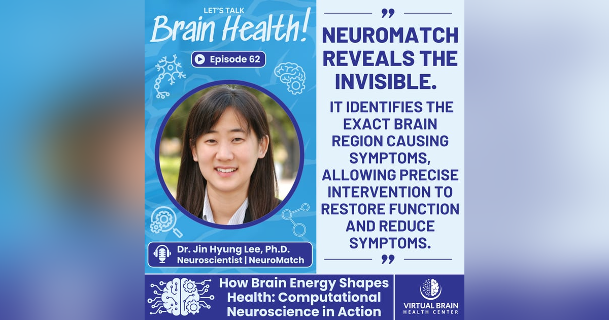 How Brain Energy Shapes Health: Computational Neuroscience in Action with Dr. Jin Hyung Lee, Ph.D. How Brain Energy Shapes Health: Computational Neuroscience in Action with Dr. Jin Hyung Lee, Ph.D.