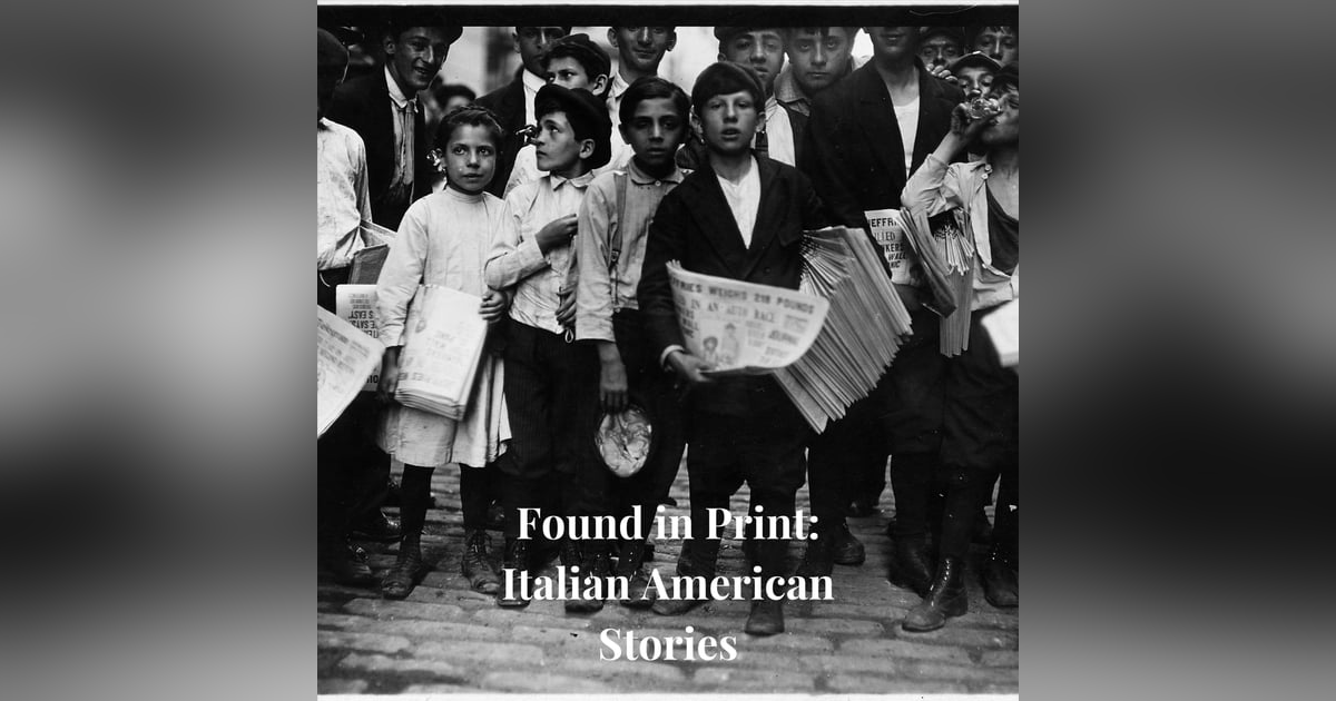 Episode 1: La Diavola Rossa: The Story of Angelina Garramone Part 1 Episode 1: La Diavola Rossa: The Story of Angelina Garramone Part 1