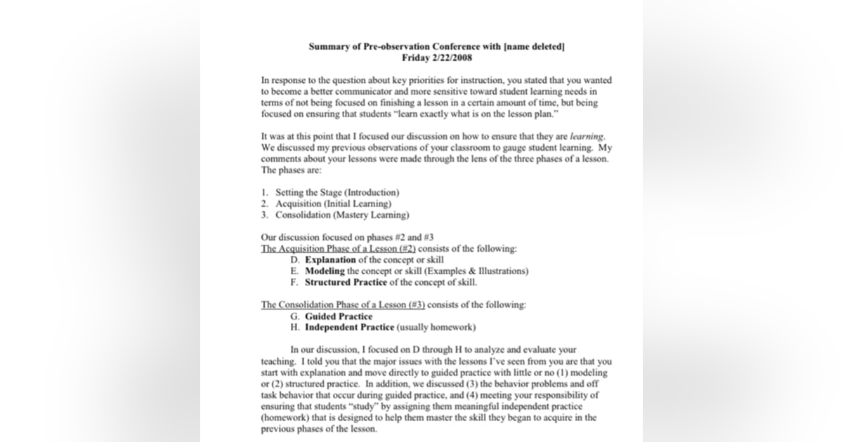 The Teacher That Failed: Learning About Equity The Teacher That Failed: Learning About Equity