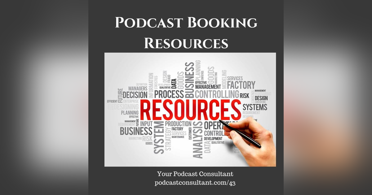 Podcast Booking Resources Podcast Booking Resources