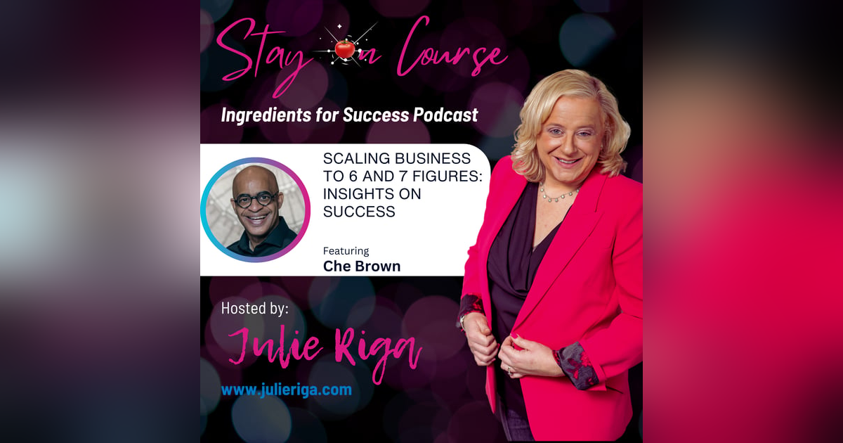 Scaling Business to 6 and 7 Figures: Insights on Success with Che Brown Scaling Business to 6 and 7 Figures: Insights on Success with Che Brown