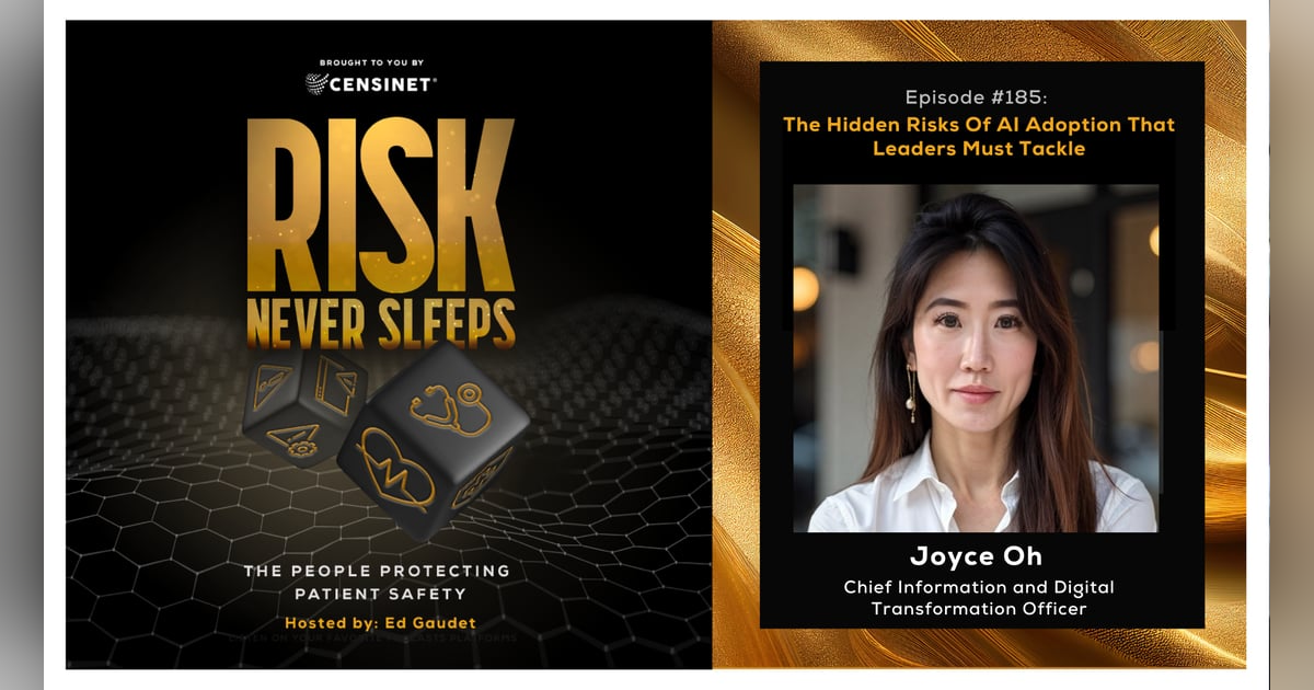 Episode #185. The Hidden Risks Of AI Adoption That Leaders Must Tackle ,with Joyce Oh, Chief Information and Digital Transformation Officer Episode #185. The Hidden Risks Of AI Adoption That Leaders Must Tackle ,with Joyce Oh, Chief Information and Digital Transformation Officer