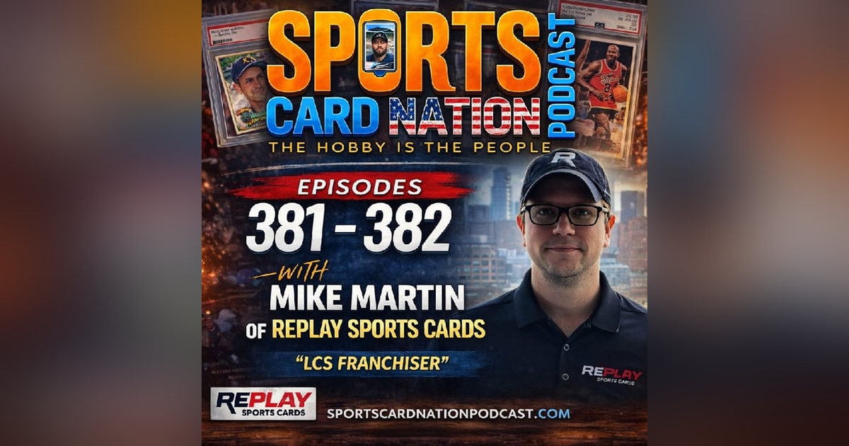 Mike Martin of Replay Sports Cards ards "Franchise LCSing" E381 Mike Martin of Replay Sports Cards ards "Franchise LCSing" E381
