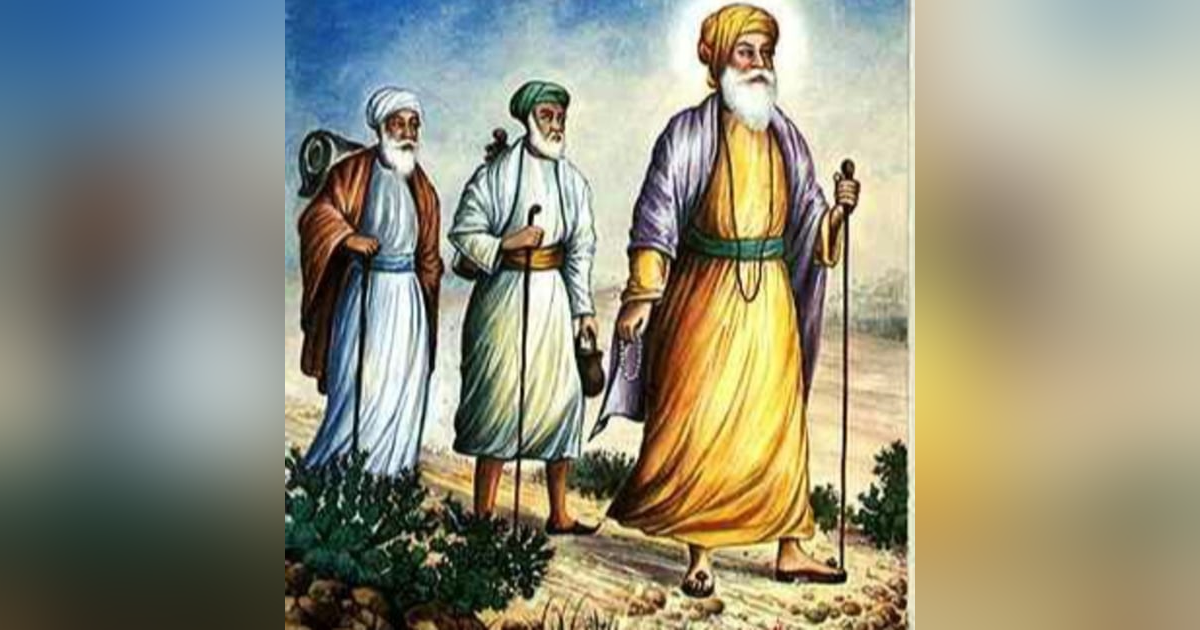 Guru Nanak, the Great Sikh Saint, talks about Meditating in the Court of the Lord Guru Nanak, the Great Sikh Saint, talks about Meditating in the Court of the Lord