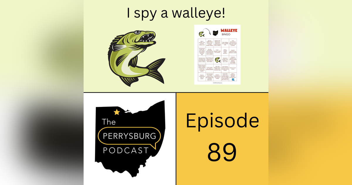 I spy a walleye! I spy a walleye!