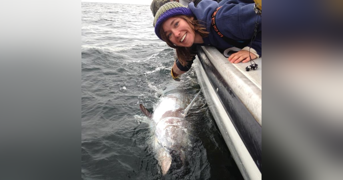 Megan Witton, Staff Scientist, Atlantic White Shark Conservancy; Brian discusses gold and silver Megan Witton, Staff Scientist, Atlantic White Shark Conservancy; Brian discusses gold and silver