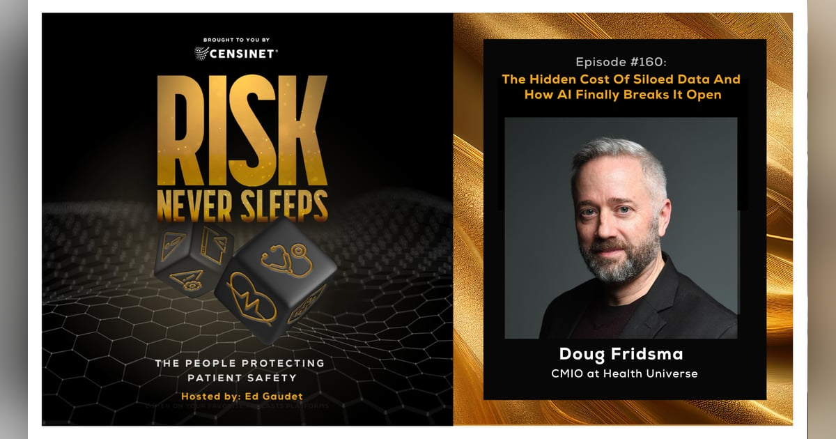 Episode #160. The Hidden Cost Of Siloed Data And How AI Finally Breaks It Open, with Doug Fridsma, CMIO at Health Universe Episode #160. The Hidden Cost Of Siloed Data And How AI Finally Breaks It Open, with Doug Fridsma, CMIO at Health Universe