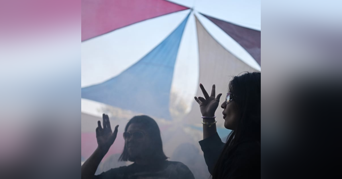 ‘Pride isn't just a party. It's a protest.’ ‘Pride isn't just a party. It's a protest.’