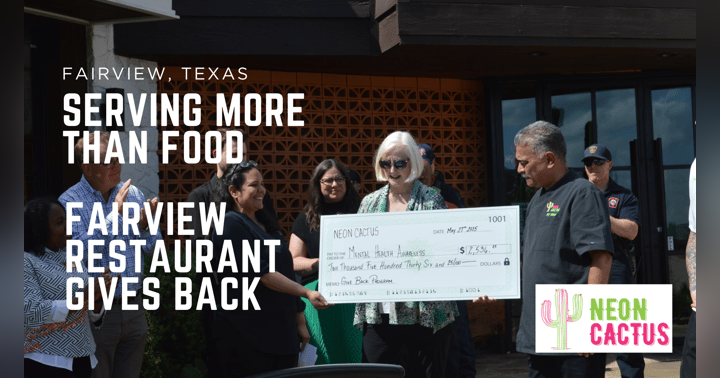 image for Neon Cactus Puts Community First with May Mental Health Fundraising Campaign