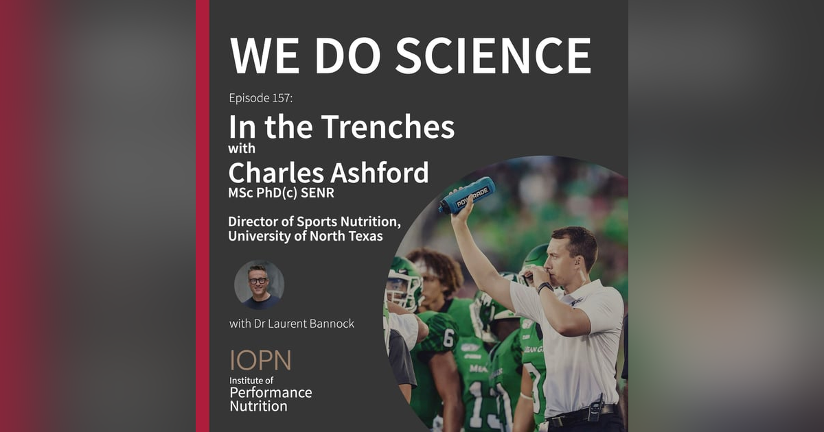 "In the Trenches" with Charles Ashford MSc SENR "In the Trenches" with Charles Ashford MSc SENR