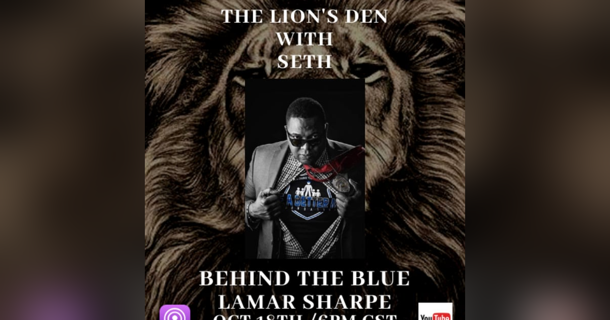Behind the Blue- LaMar Sharpe Behind the Blue- LaMar Sharpe
