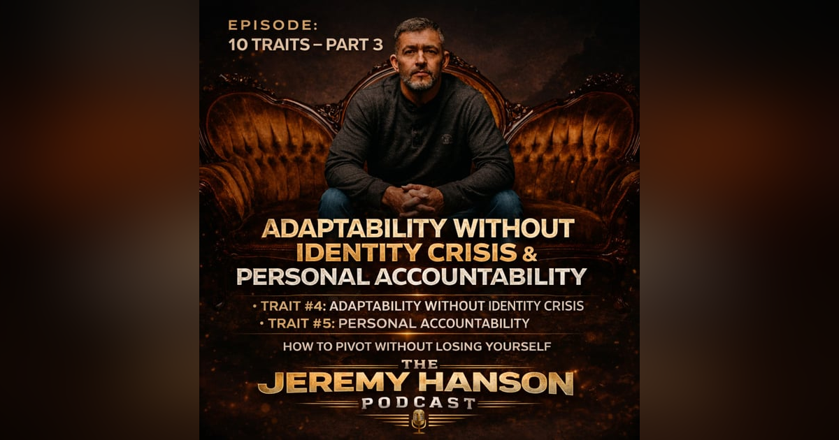 154 - The Steering Wheel of Entrepreneurship: Adaptability + Personal Accountability (10 Traits Part 3) 154 - The Steering Wheel of Entrepreneurship: Adaptability + Personal Accountability (10 Traits Part 3)