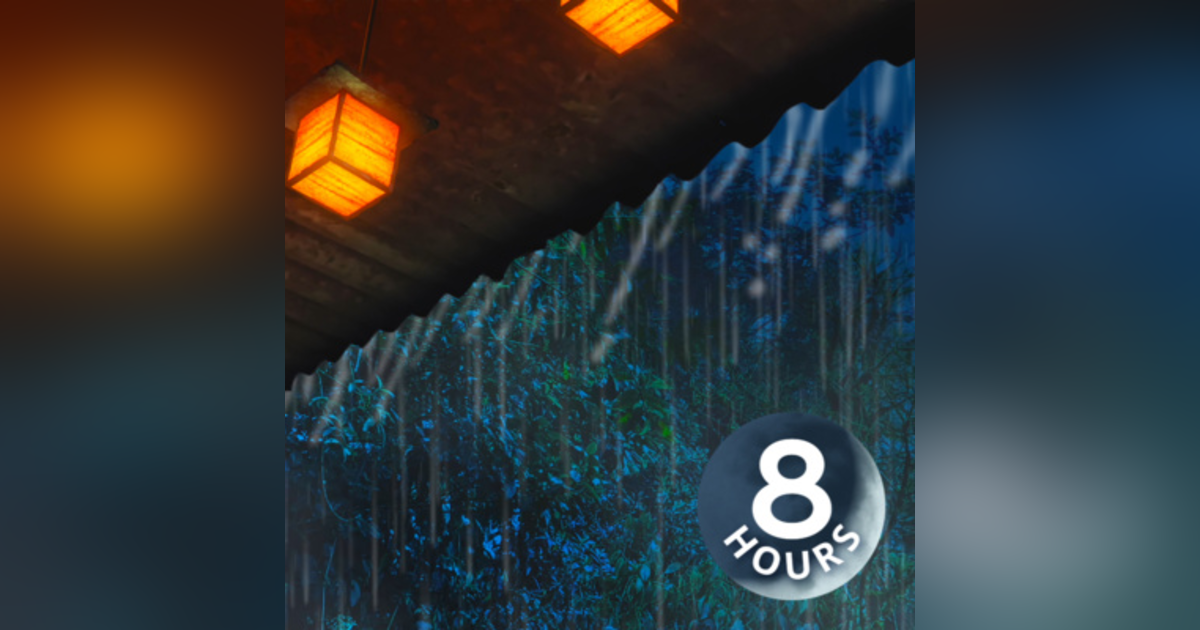 Rainstorm on Tin Roof in Enchanted Jungle 8 Hours | Rain Sounds for Sleep with Forest Ambience Rainstorm on Tin Roof in Enchanted Jungle 8 Hours | Rain Sounds for Sleep with Forest Ambience